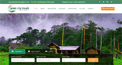 Desktop Screenshot of greencitytravels.com